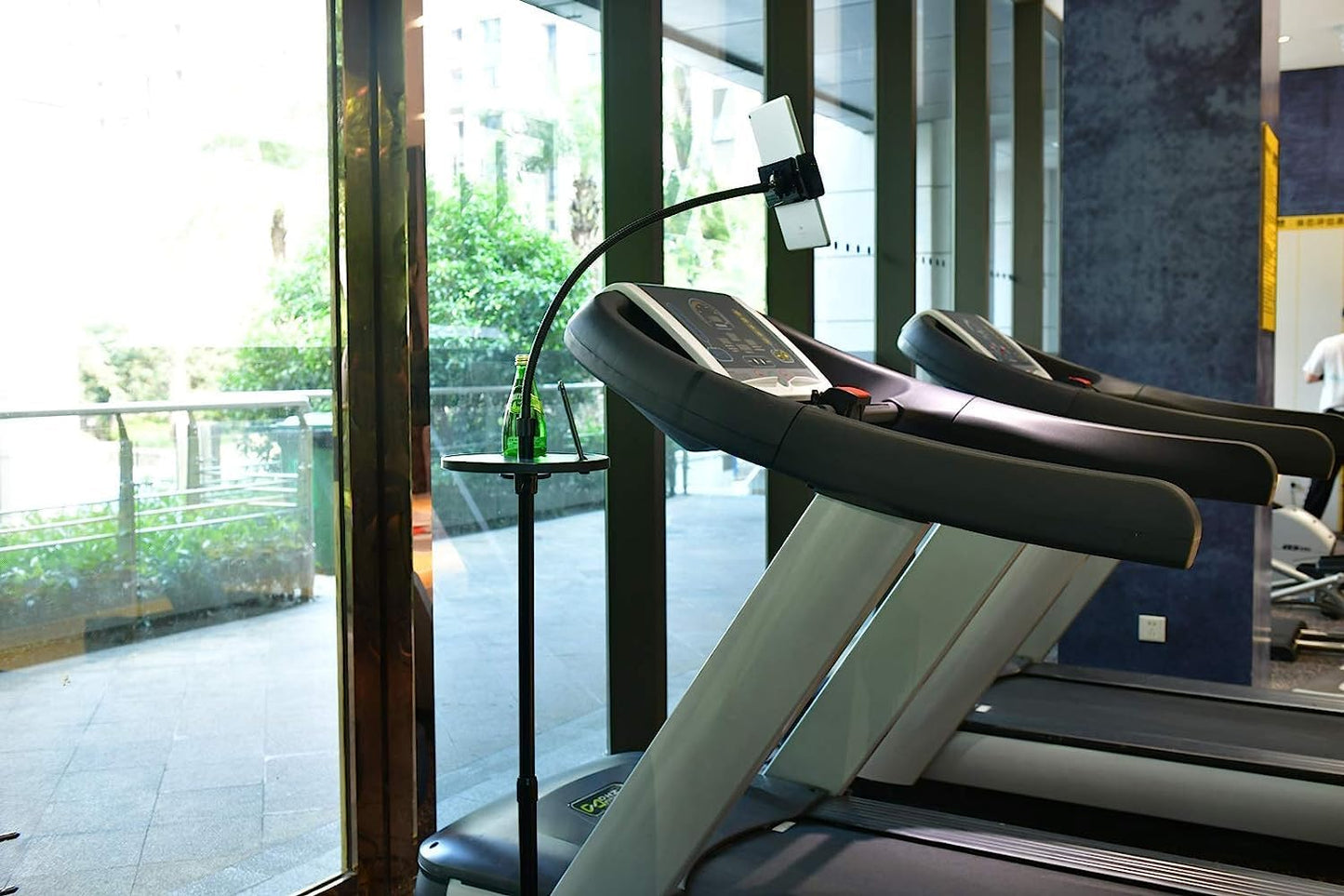 Coverzone iPad Uyumlu Tablet Tutucu Ayarlanabilir Zemin Standı, Tablet Zemin Standı Siyah Geniş Uyumluluk Ellerinizi Ev İçin Serbest Bırakın 155cm Siyah Renk 155-Black (155-Black)